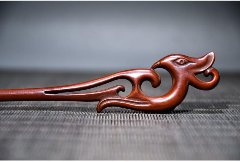 LimpaC Collection Boxwood Phoenix Meditating Sculpture