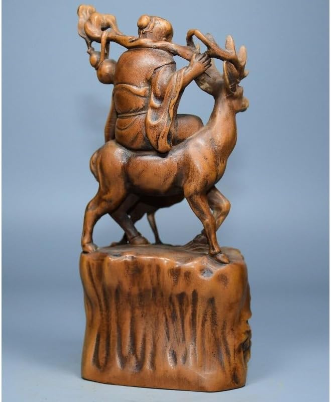 LimpaC Handcrafted Meditating Deer Sculpture