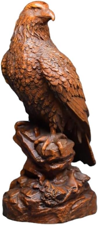 Boxwood Handcrafted Eagle Statue Decor Home Decor