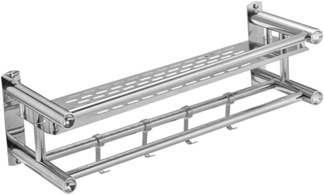 Unomor Shower Wall Storage Rack Stainless Steel
