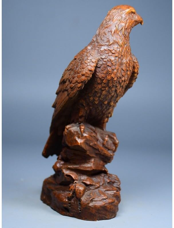 Boxwood Handcrafted Eagle Statue Decor Home Decor