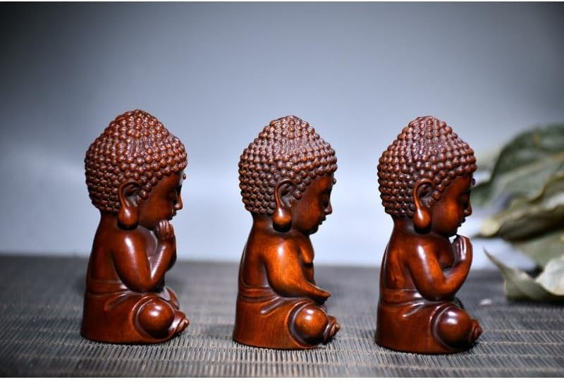 LimpaC Collection Boxwood Small Buddha Statues