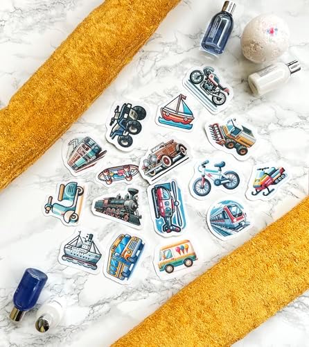 Non Slip Bathtub Stickers 16PCS Montessori Safety Appliques