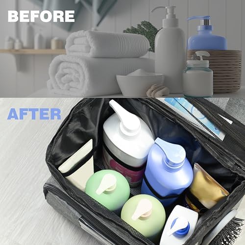 TOPMELON Portable Shower Caddy for Travel and Dorm