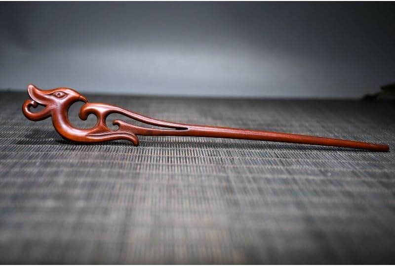 LimpaC Collection Boxwood Phoenix Meditating Sculpture