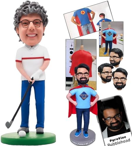 Custom Bobbleheads for Golf Enthusiasts 71in