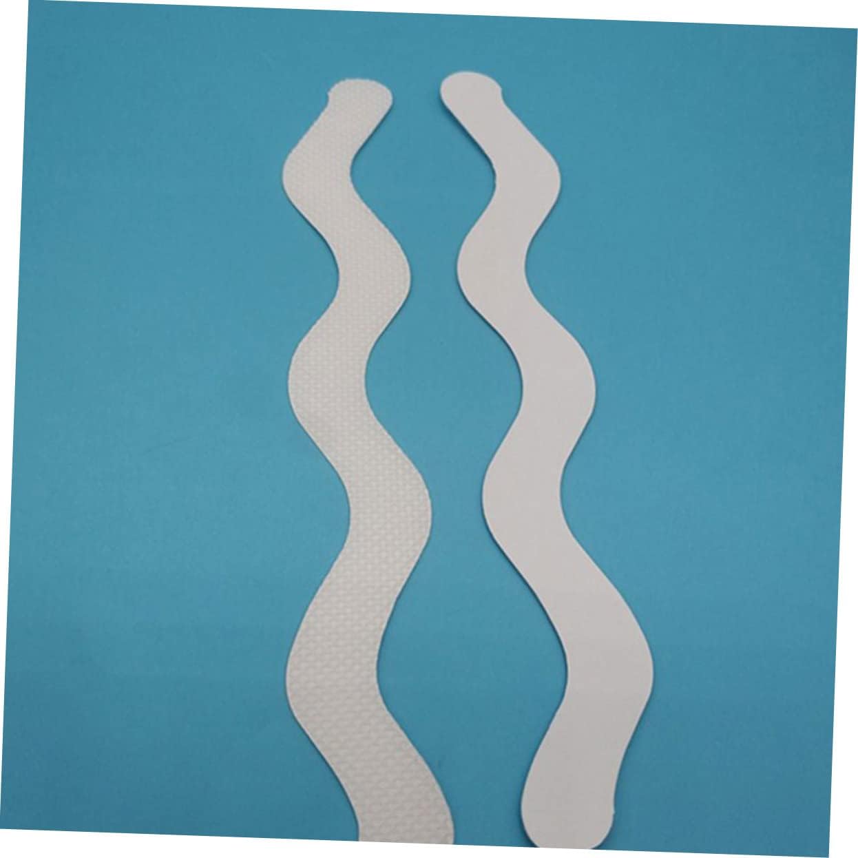 Ciieeo Anti-Slip Bathtub Decals 36pcs S Shape Stickers 1