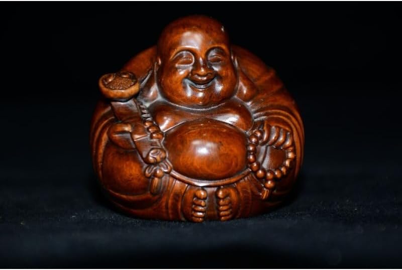 Handcrafted Maitreya Buddha Statues with Ruyi Beads