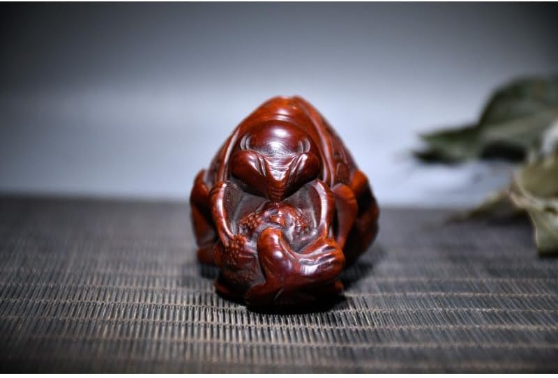 LimpaC Handmade Boxwood Wealth Statue
