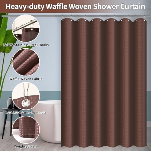 XLHOMO 24 PCS Brown Bathroom Accessory Set 1