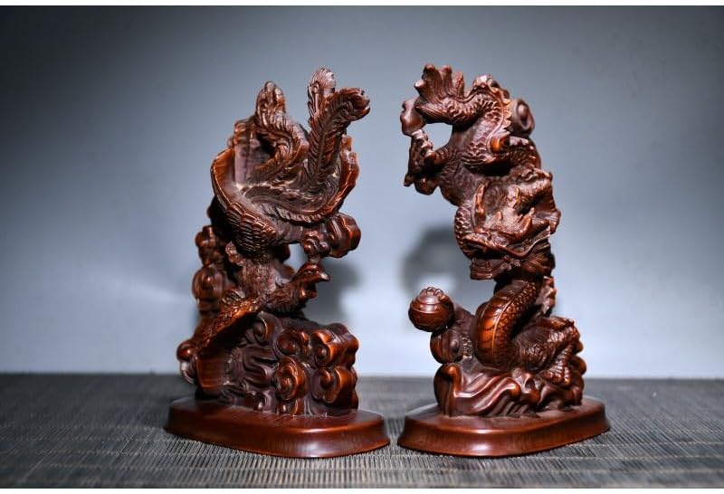 LimpaC Dragon Phoenix Handmade Decorative Figurine