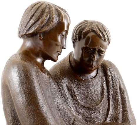 Bronze Sculpture Reading Monks by Ernst Barlach