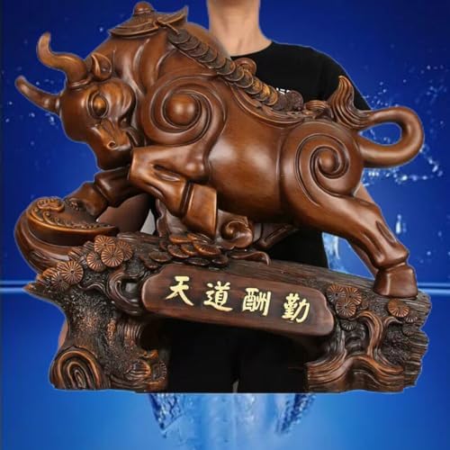 Large Feng Shui Ox Statue for Wealth and Prosperity
