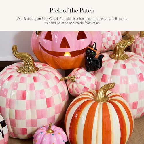 MACKENZIE-CHILDS Mini Pumpkin Halloween Decor