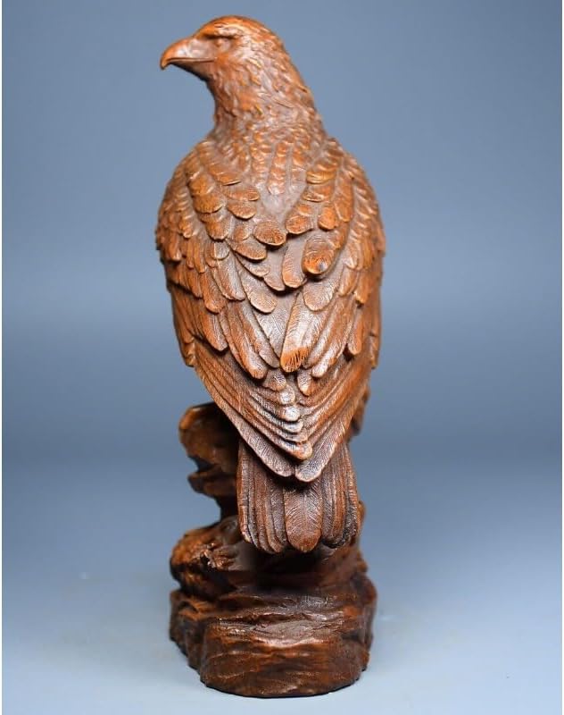 Boxwood Handcrafted Eagle Statue Decor Home Decor