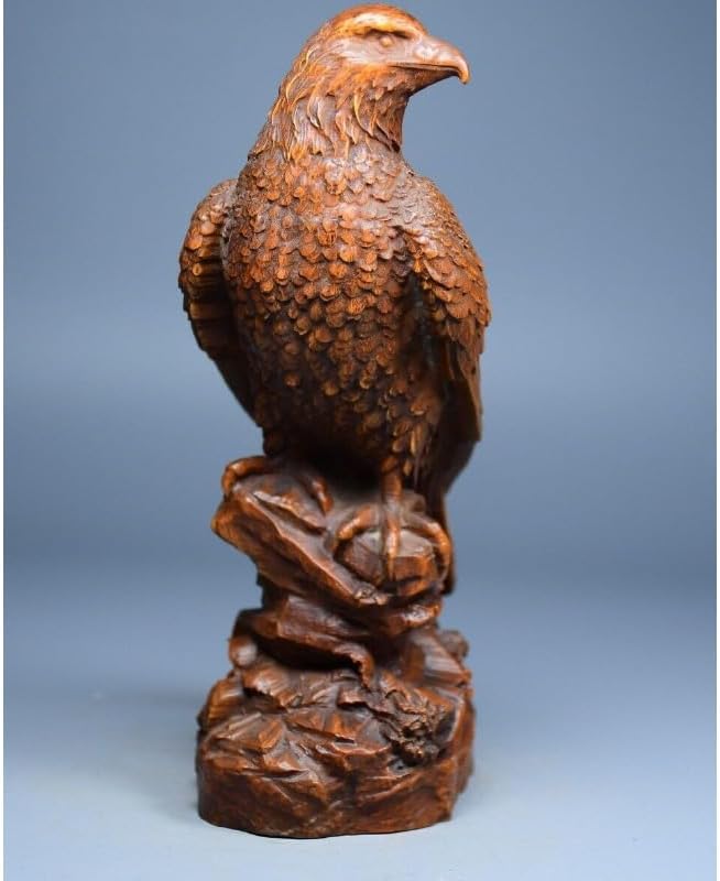 Boxwood Handcrafted Eagle Statue Decor Home Decor