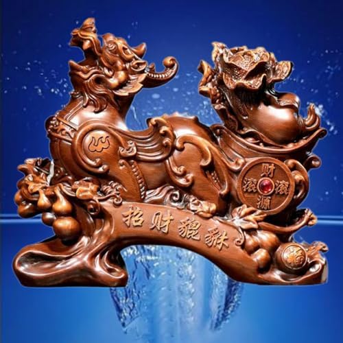 Feng Shui Resin Wealth Attraction Sculpture