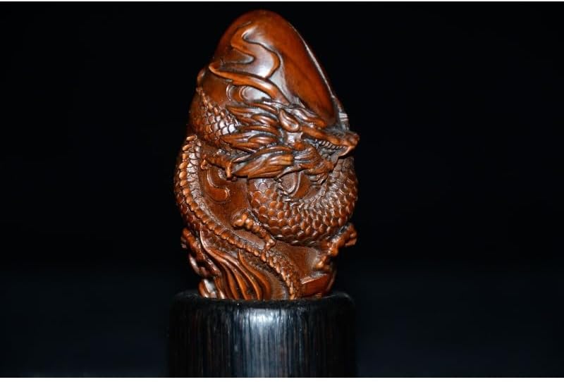 LimpaC Boxwood Lou Lan Woman Statues Handmade Figurine Decor