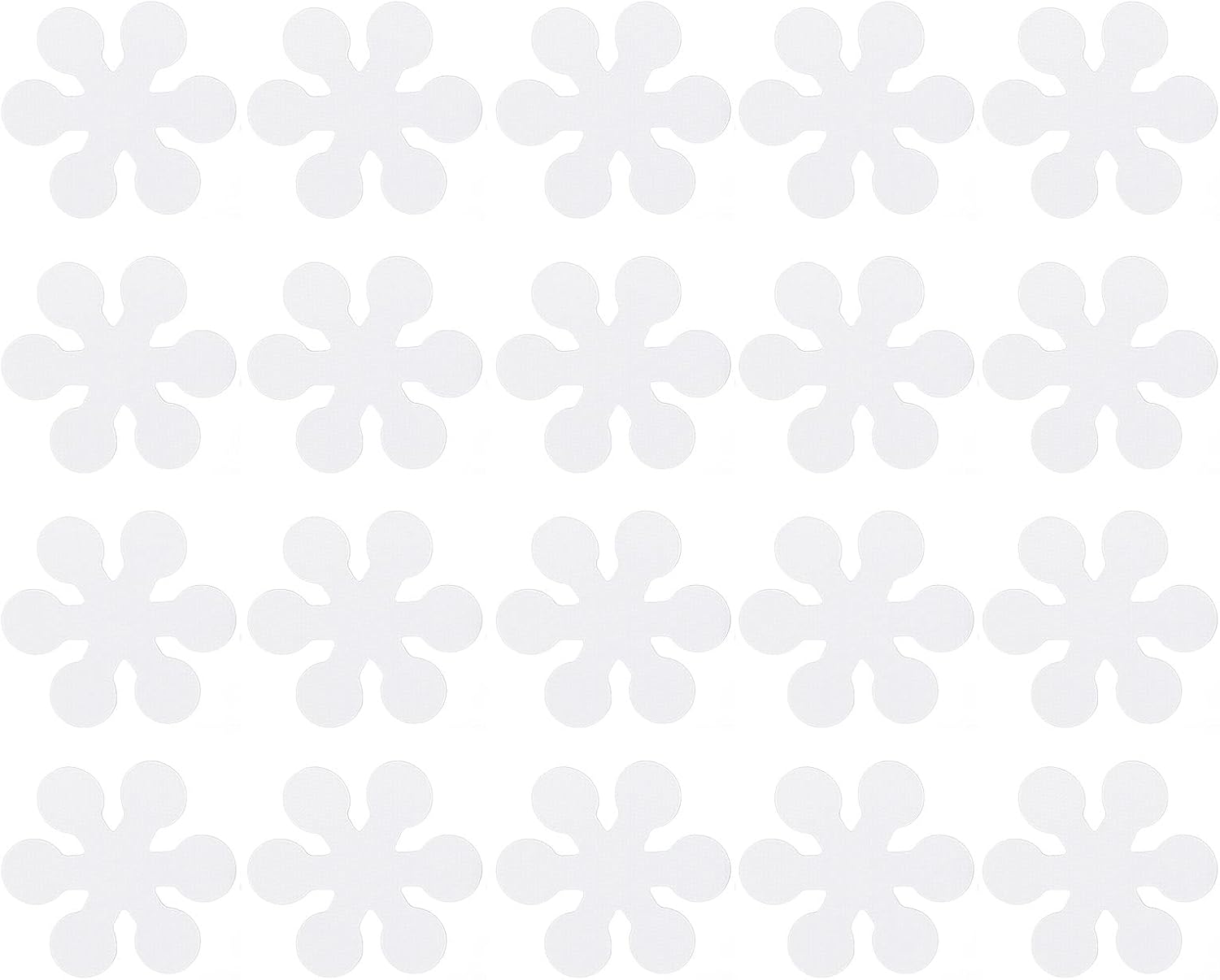 Tissting Non-Slip Bathtub Stickers 20 PCS
