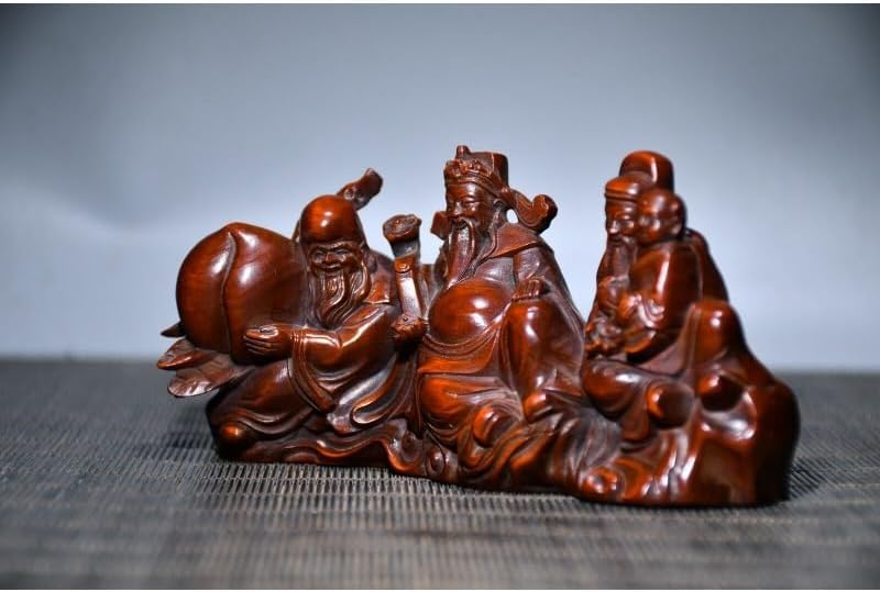LimpaC Collection Boxwood 3 Durability Gods Pen Holder Statues