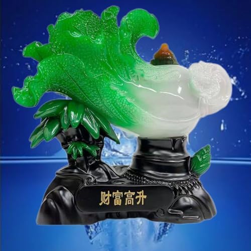 Feng Shui Wealth Prosperity Jade Bao Cai Statue