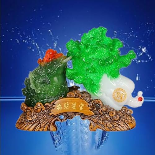 Chinese Feng Shui Resin Wealth Statue - Wealth and Prosperity