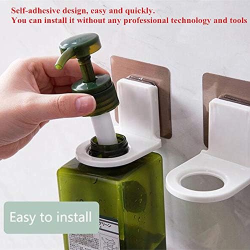 Gavoyeat 3 Pack Shower Gel Bottle Holder Hook