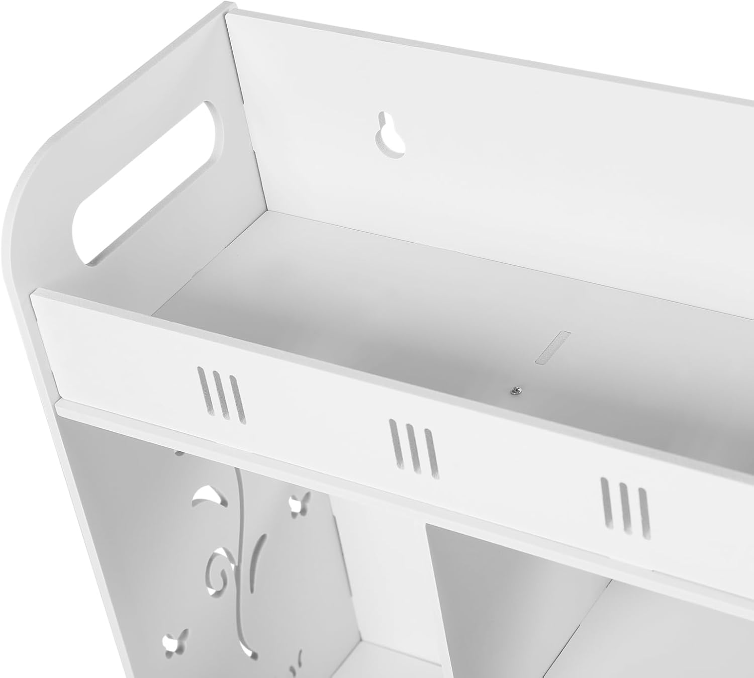 ILWorkTLs Bathroom Wall Cabinet with Drawer White