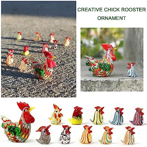 Miniature Figurines for Home Decor - Cute Gold Statues