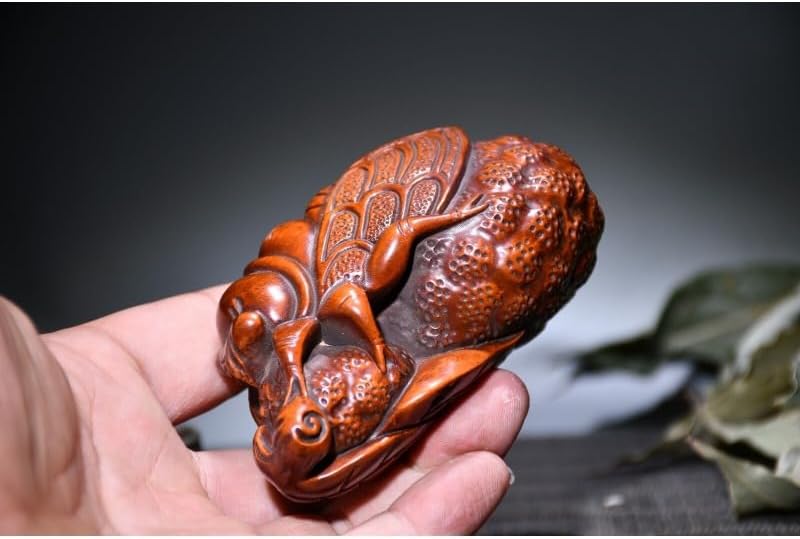 LimpaC Handmade Boxwood Wealth Statue