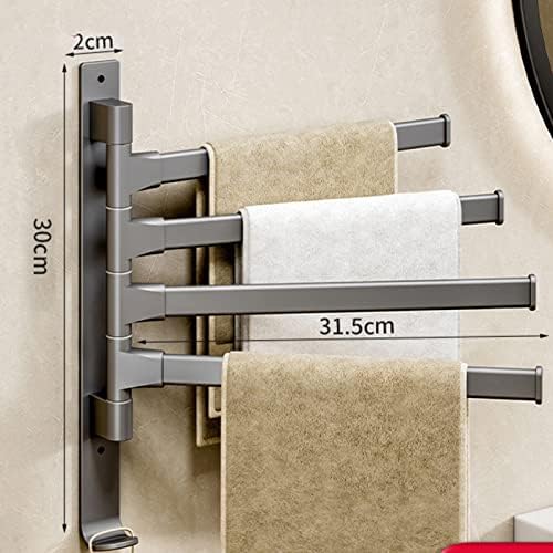 Marhynchus Hand Towel Holder with 4 Arms