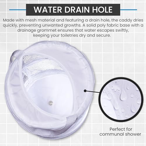 Handy Laundry Foldable Shower Caddy - White 1