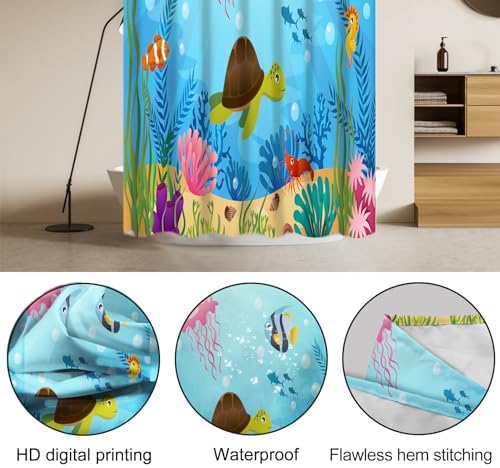 Lnond 4 Pcs Kids Bathroom Accessory Set