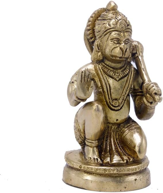 Statuestudio Lord Hanuman Brass Statue 45 Inch