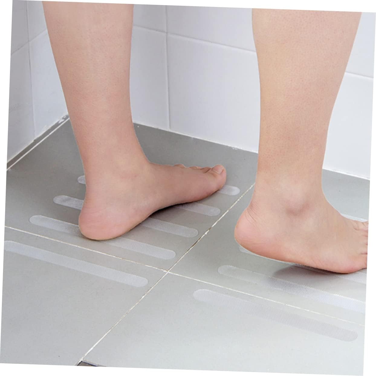 VOSAREA 12Pcs Non-Slip Bath Stickers for Safety