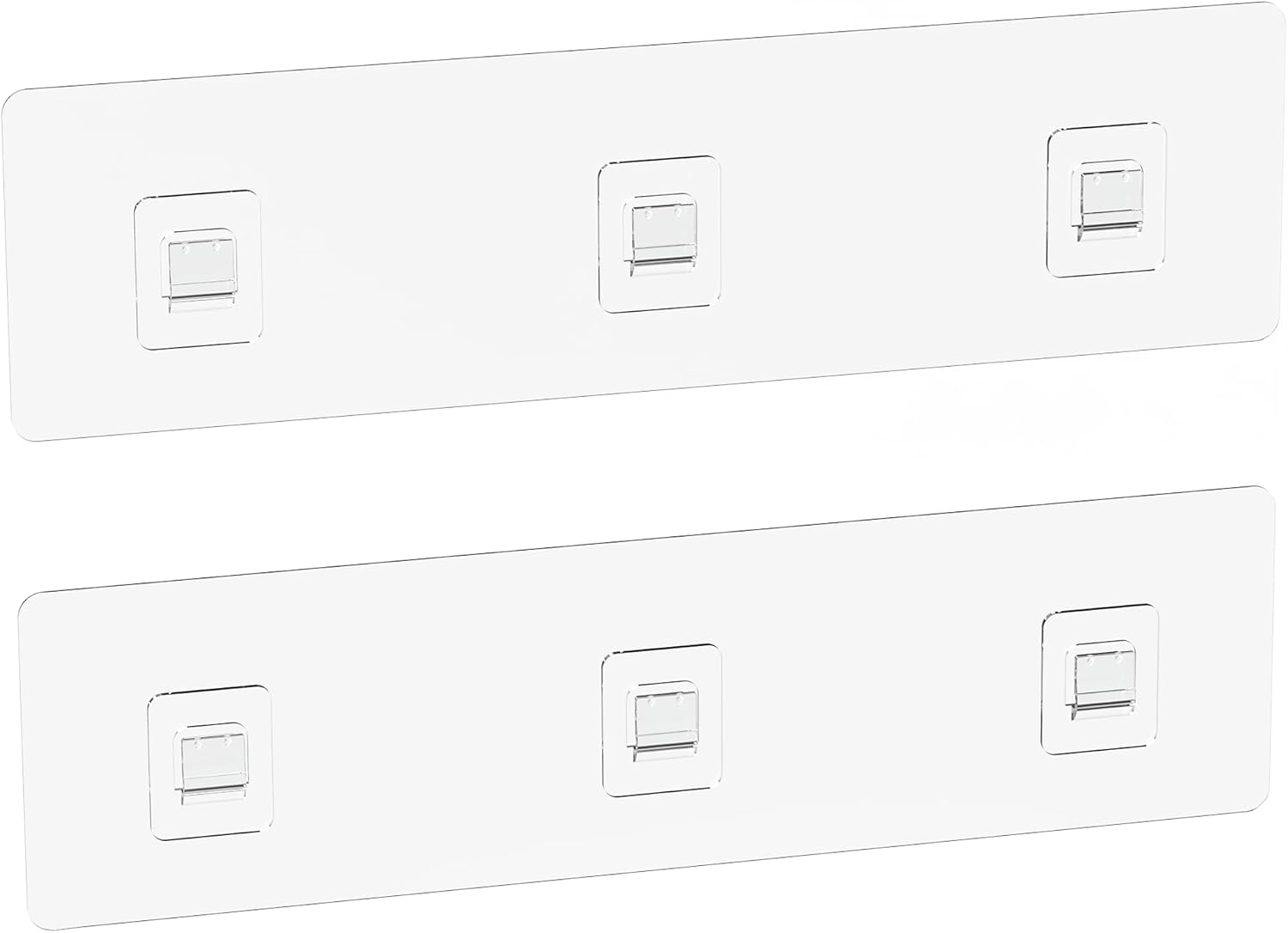 Moforoco 2Pack Adhesive Shower Hooks
