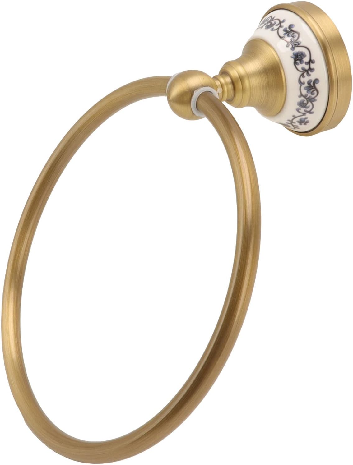 Hyuduo Antique Brass Towel Holder for Bathroom 1