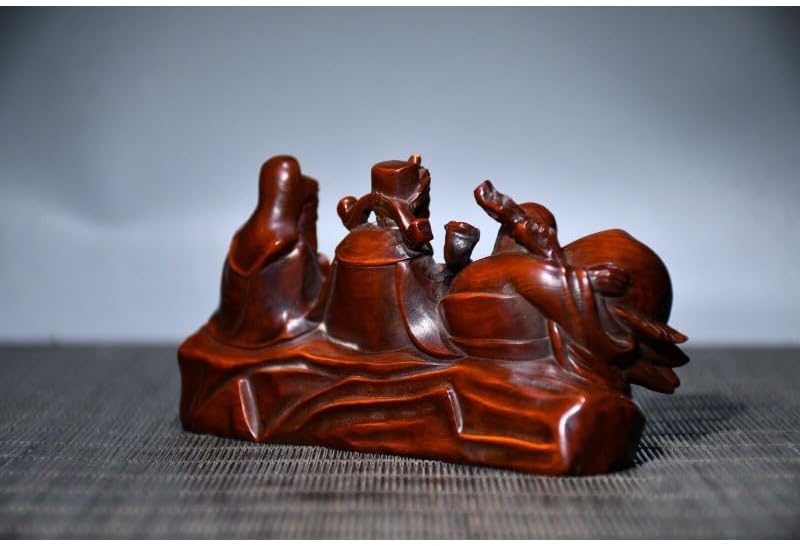 LimpaC Collection Boxwood 3 Durability Gods Pen Holder Statues
