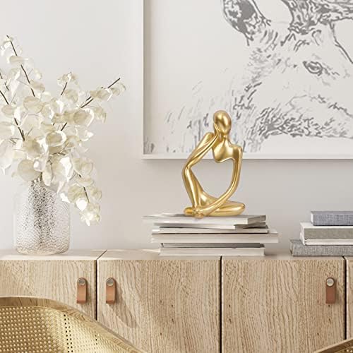 INNOLITES Abstract Thinker Sculpture Resin Statue for Home Decor