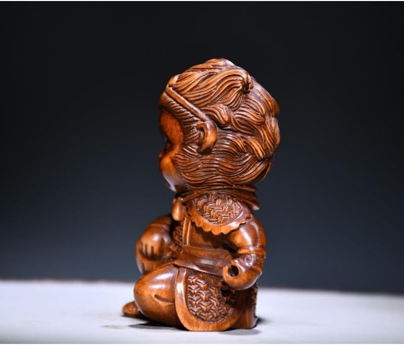 LimpaC Collection Boxwood Monkey King Statue