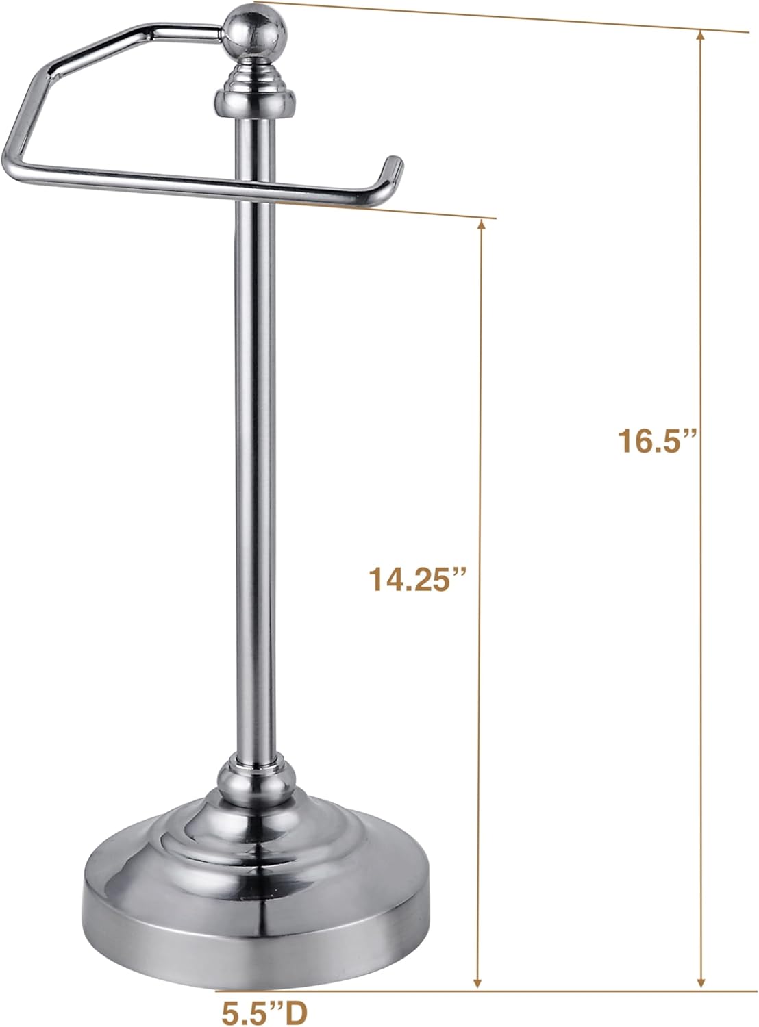 SunnyPoint Deluxe Fingertip Towel Holder Stand