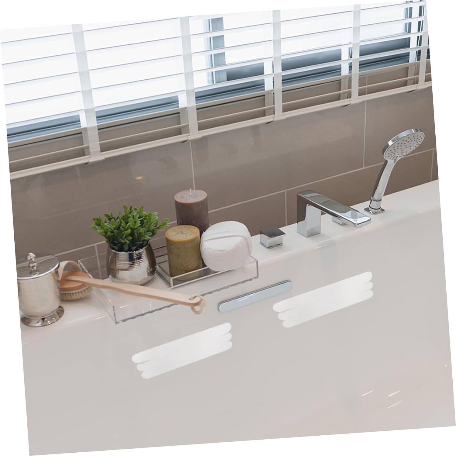 Ciieeo 6 Pack Anti-Slip Bathtub Strips for Safety