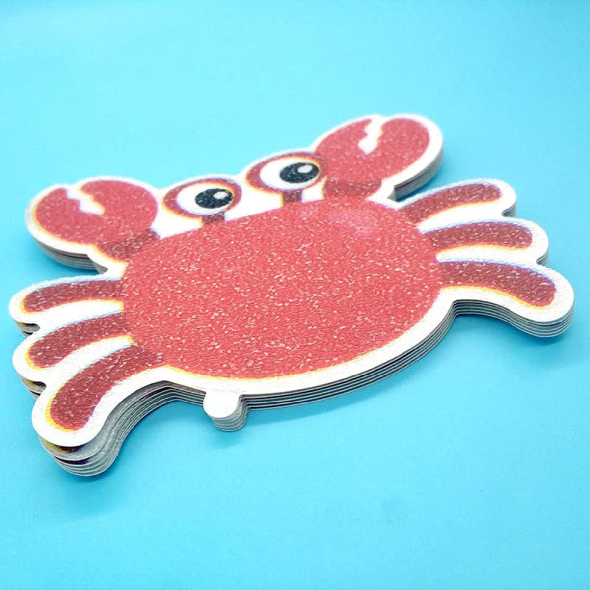 Alipis 5Pcs 3D Stickers for Kids Anti Slip Bathtub Decals