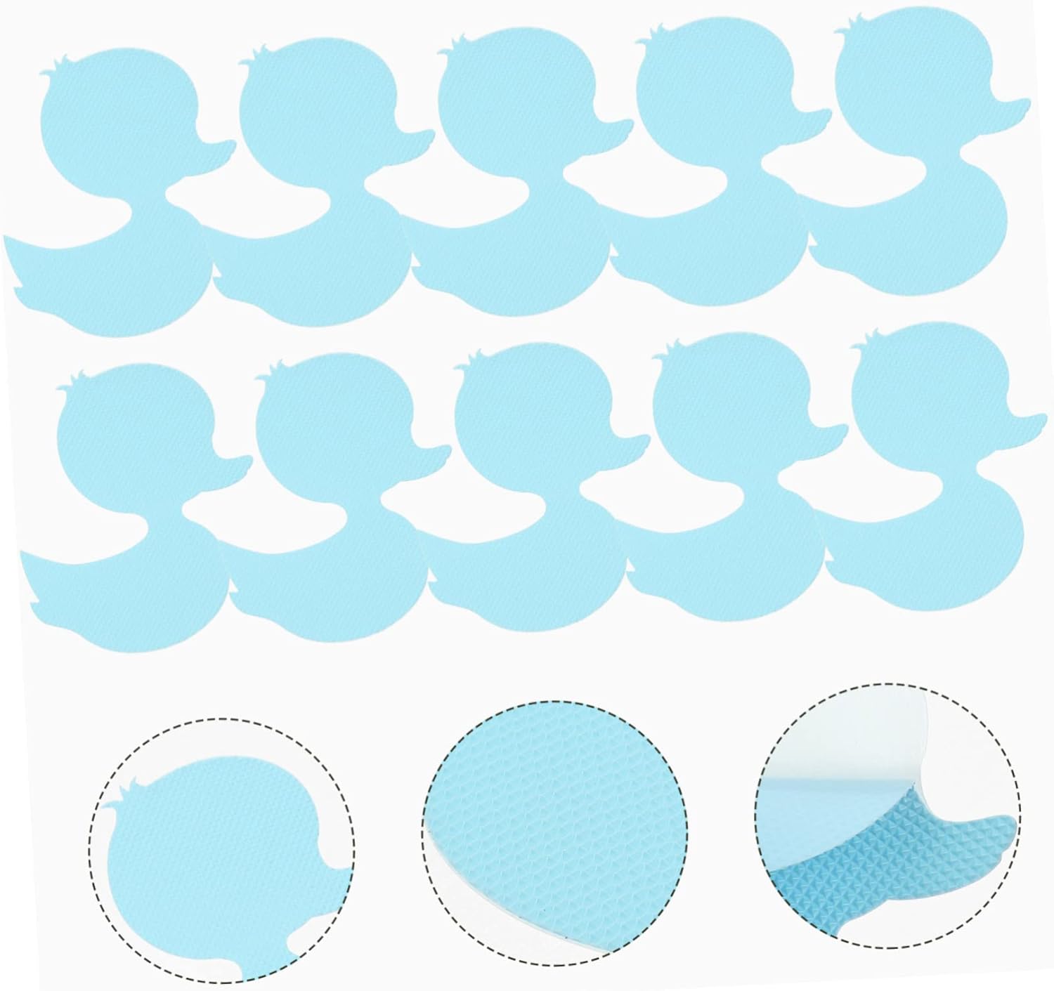 Ciieeo Non-Slip Toilet Stickers 24pcs for Safe Bathroom Use