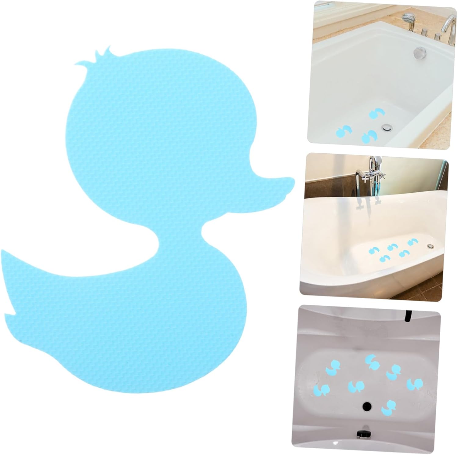 12pcs Non-Cartoon Bath Stickers for Boys and Girls