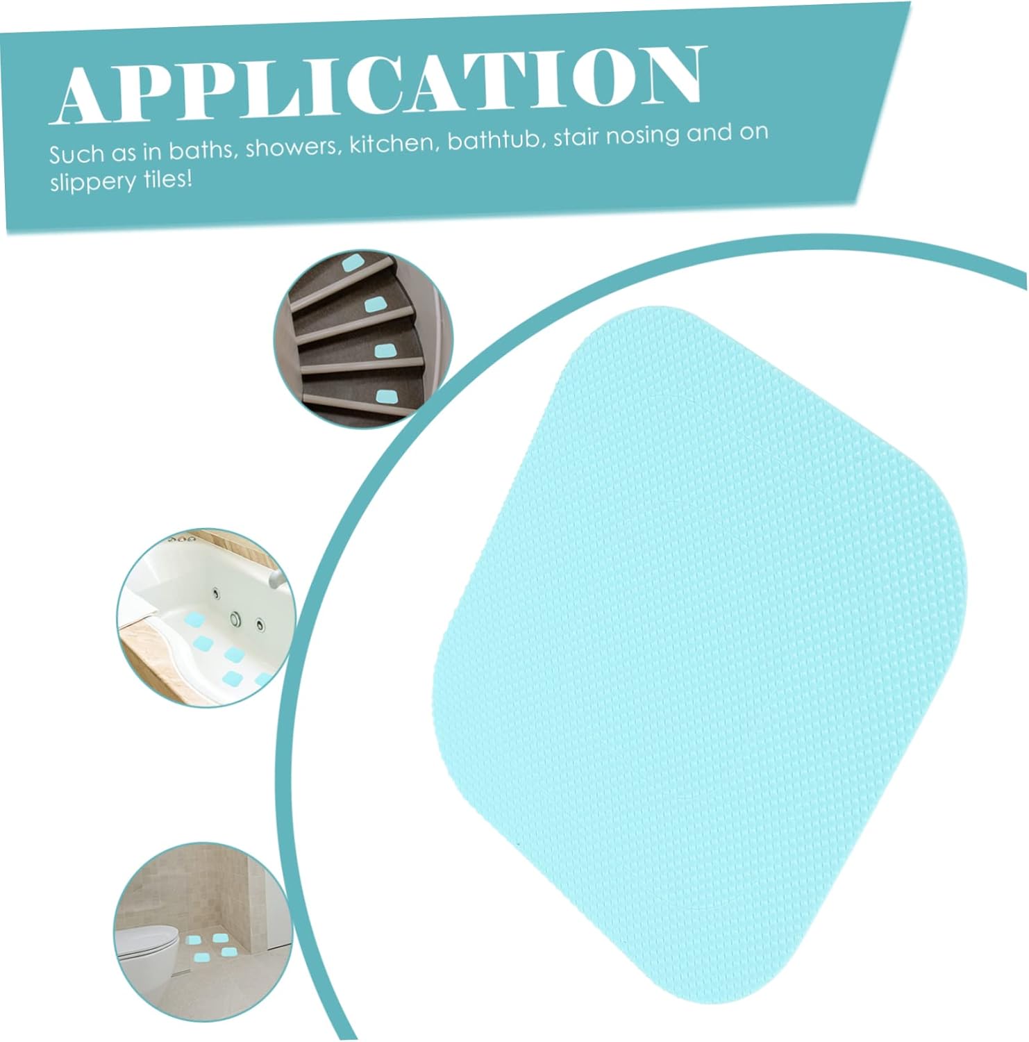 36Pcs Non-Slip Bathroom Floor Stickers