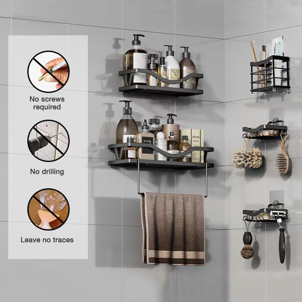 OTCO 4 Pack Shower Caddy Adhesive Replacement Stickers