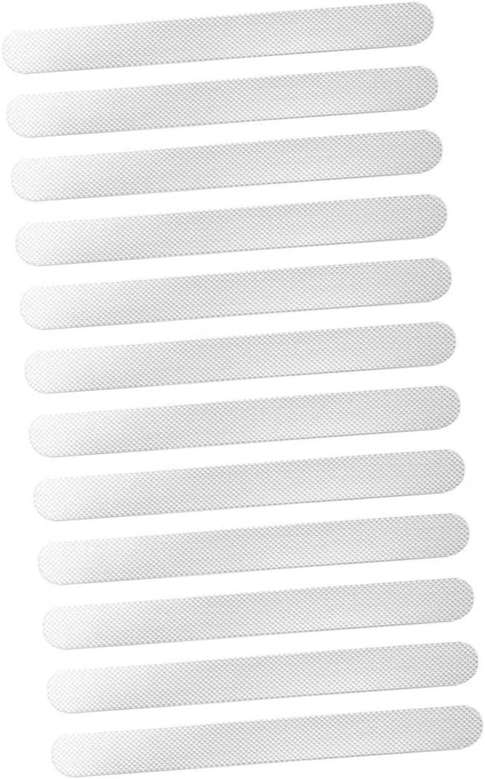 Ciieeo 12pcs Transparent Bathtub Non Slip Stickers