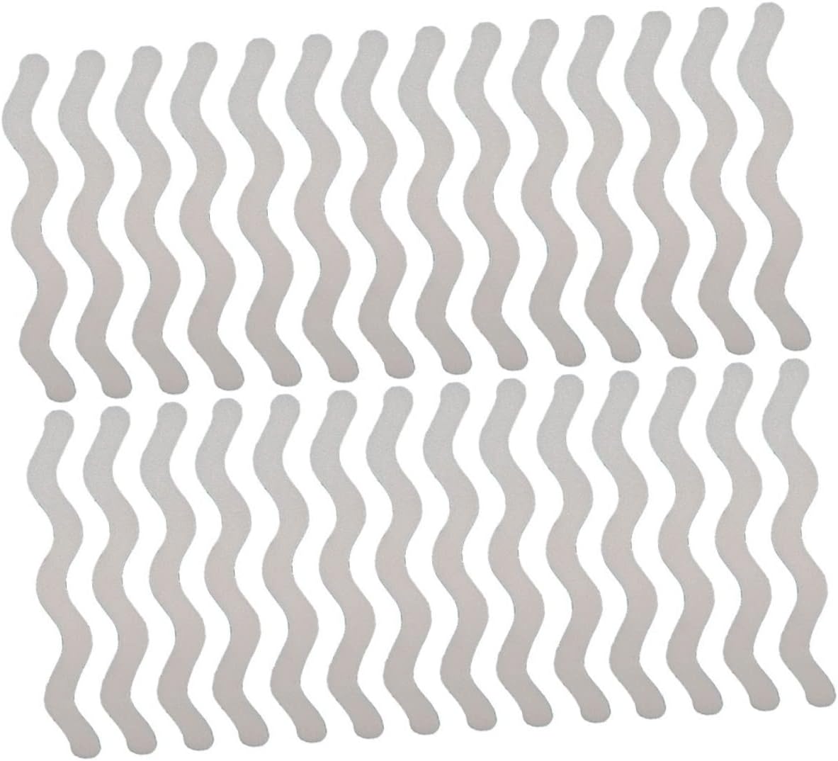 Ciieeo Anti-Slip Bathtub Decals 36pcs S Shape Stickers 1