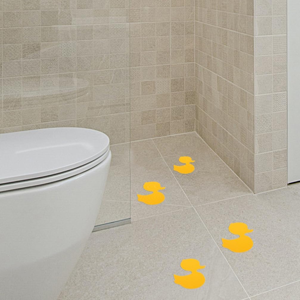 PRETYZOOM 20pcs Duck Bath Stickers Non-Slip Safety Decals 1